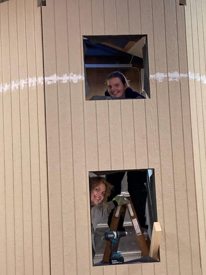 Kroghs Tiny Houses - Hyttebyen グランストゥ エクステリア 写真