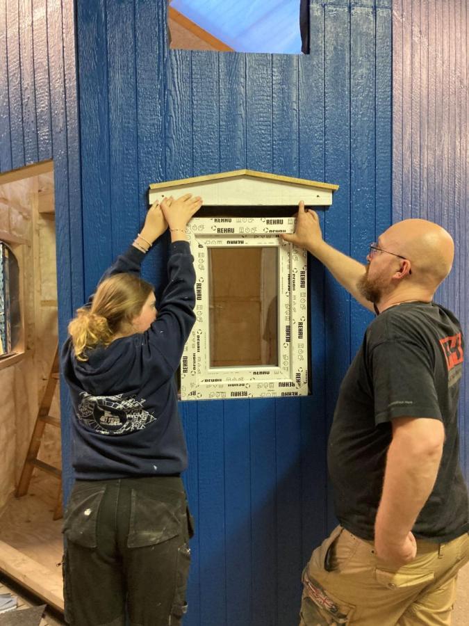 Kroghs Tiny Houses - Hyttebyen グランストゥ エクステリア 写真
