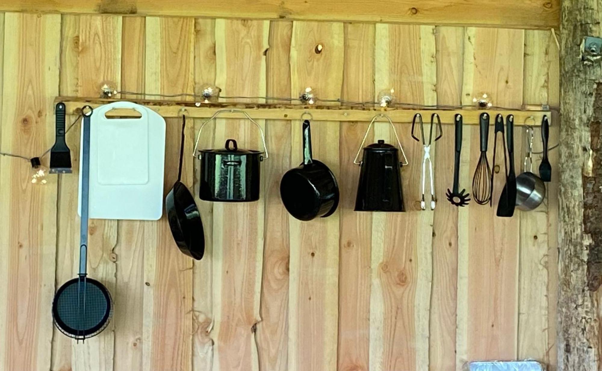 Kroghs Tiny Houses - Hyttebyen グランストゥ エクステリア 写真