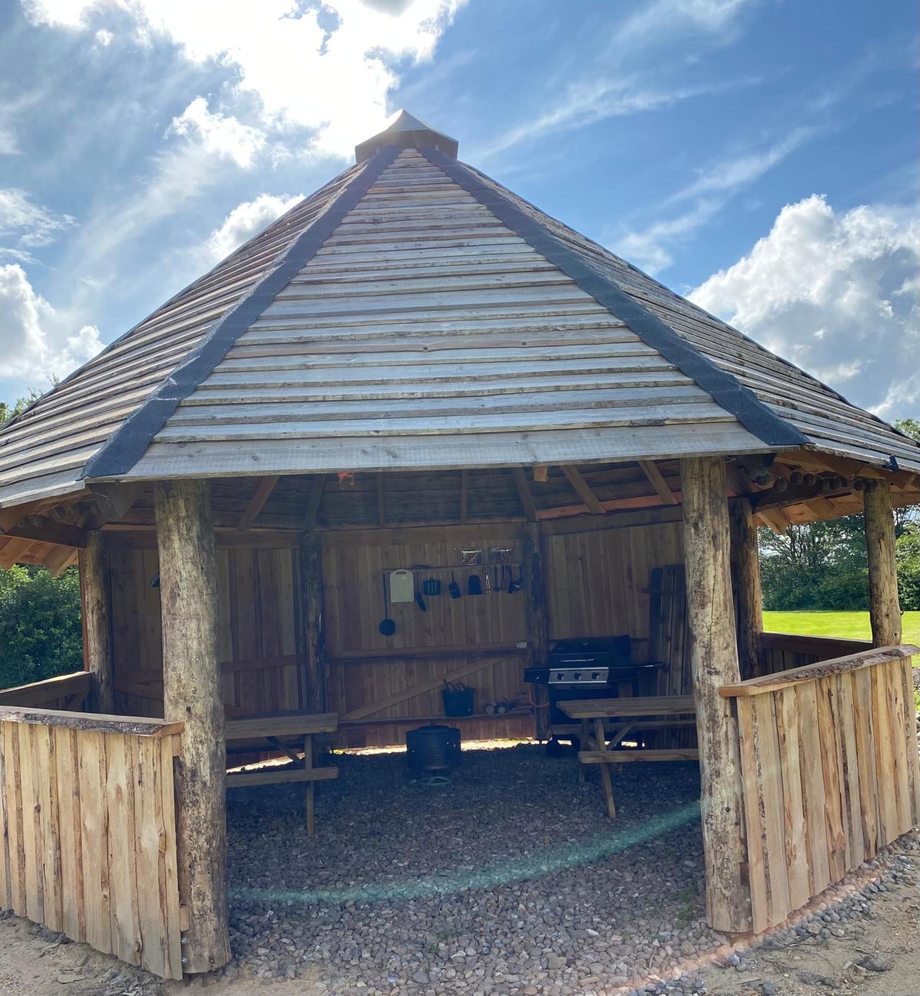 Kroghs Tiny Houses - Hyttebyen グランストゥ エクステリア 写真